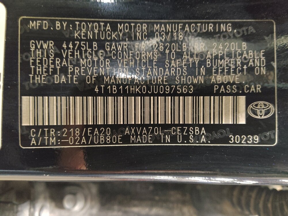 2018 Toyota Camry in Lewisville, TX 75067 - 18123859 33