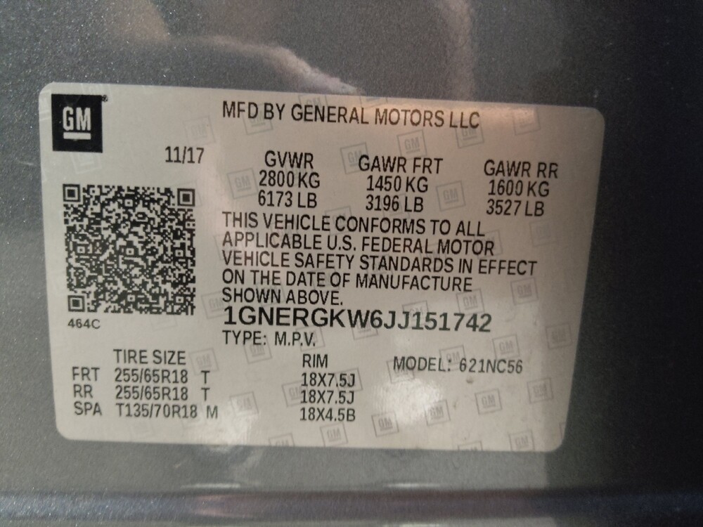 2018 Chevrolet Traverse in Columbia, SC 29210 - 18123860 33