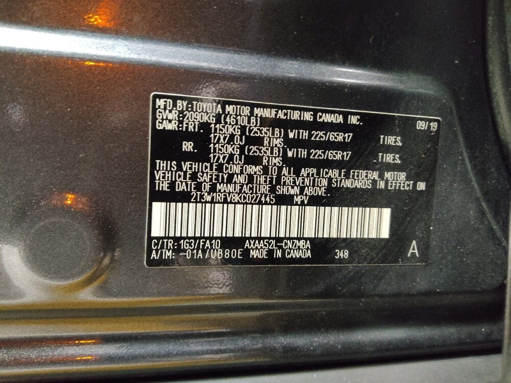 2019 Toyota RAV4 in Marietta, GA 30062 - 18123862 33