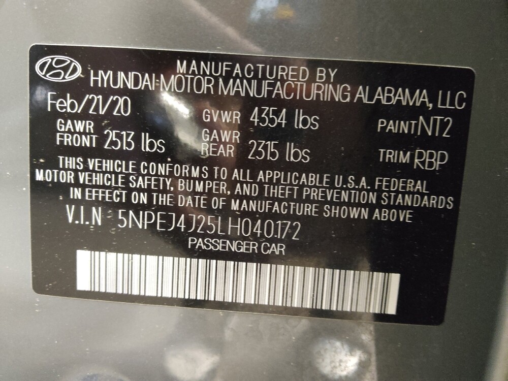 2020 Hyundai Sonata in Greenville, SC 29607 - 18123863 33