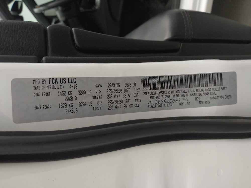 2018 Jeep Grand Cherokee in Albuquerque, NM 87113 - 18123865 33