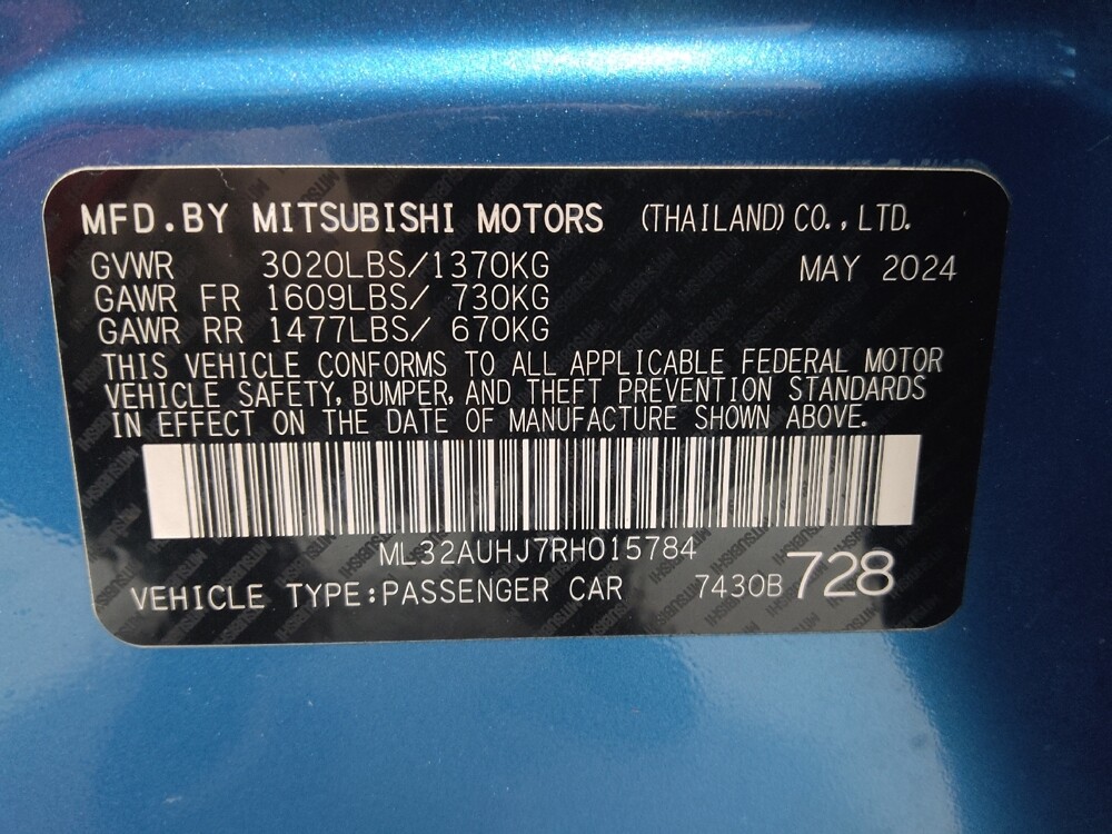 2024 Mitsubishi Mirage in Columbus, OH 43231 - 18123874 33