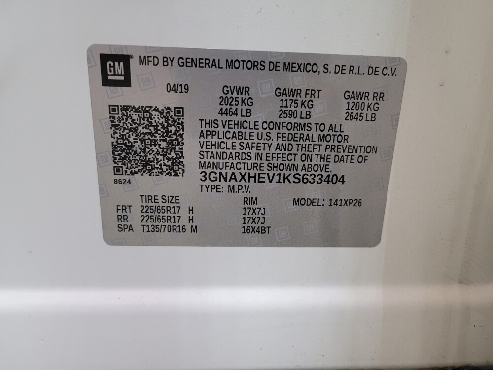 2019 Chevrolet Equinox in Columbus, OH 43228 - 18123927 33