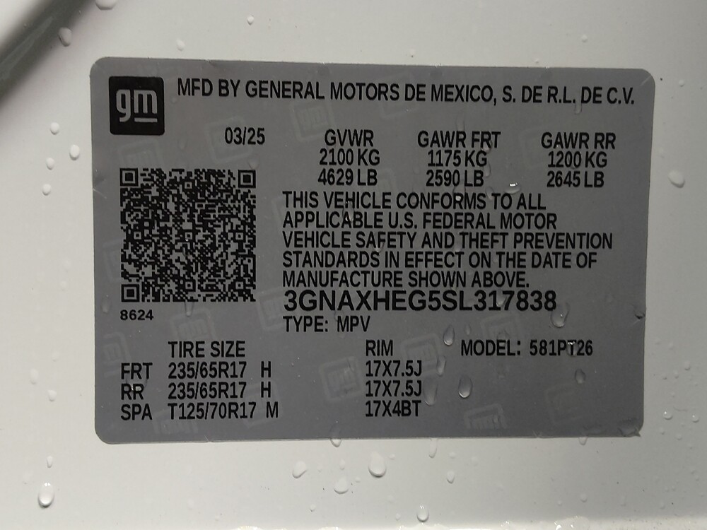 2025 Chevrolet Equinox in Houston, TX 77074 - 18123932 33