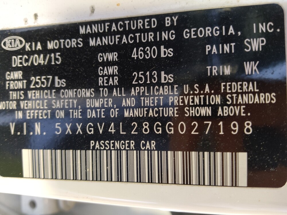 2016 Kia Optima in Mesa, AZ 85210 - 18123934 33