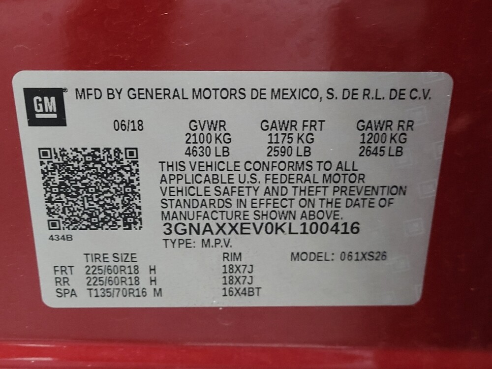 2019 Chevrolet Equinox in Metairie, LA 70006 - 18123937 33