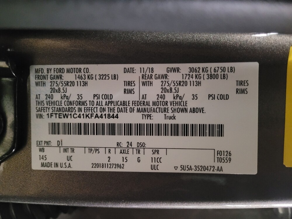 2019 Ford F150 in Fort Myers, FL 33907 - 18123957 33