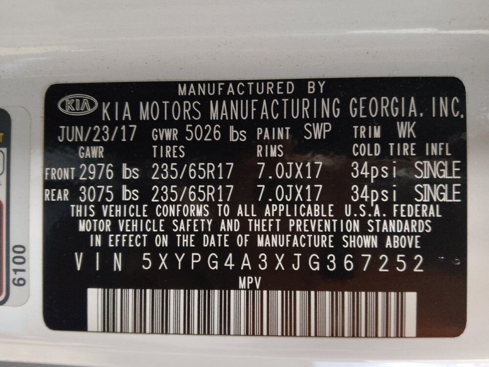 2018 Kia Sorento in Greenville, SC 29607 - 18123958 33