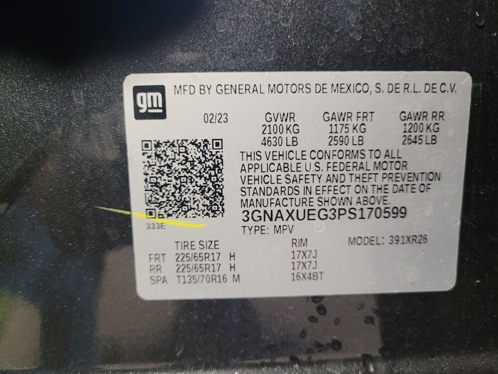 2023 Chevrolet Equinox in Fort Myers, FL 33907 - 18123968 33