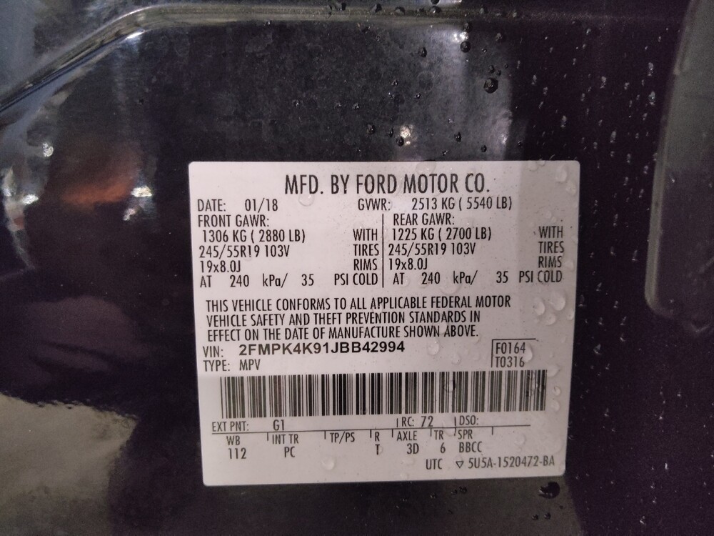 2018 Ford Edge in Fort Myers, FL 33907 - 18123969 33