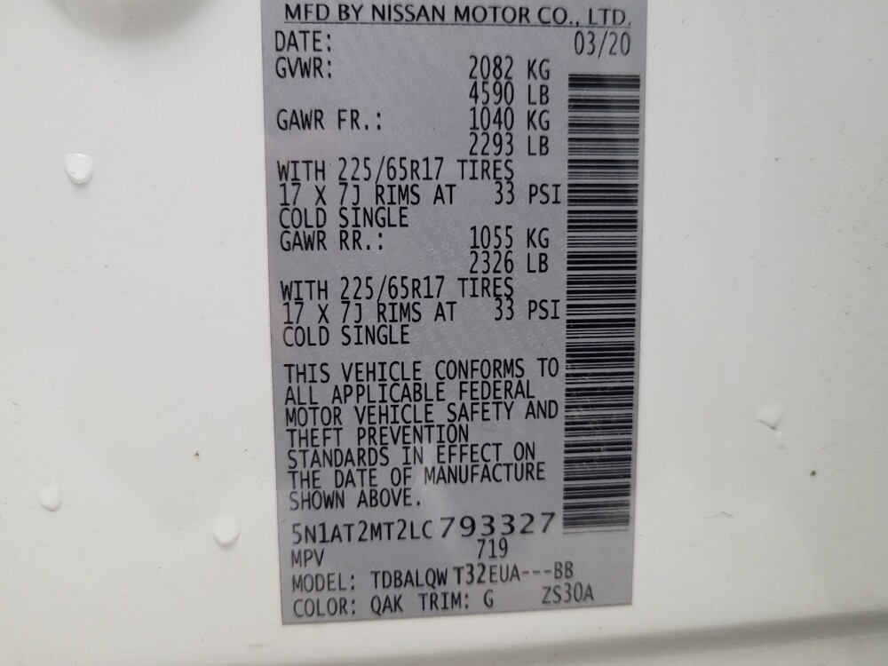 2020 Nissan Rogue in Huntsville, AL 35816 - 18123972 33