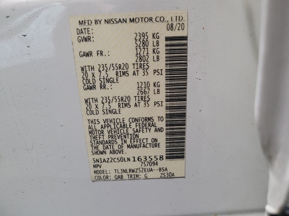 2020 Nissan Murano in Laurel, MD 20724 - 18123977 33