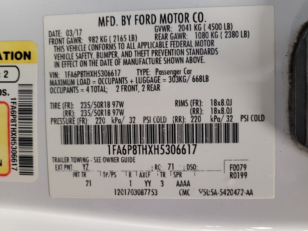 2017 Ford Mustang in Riverside, CA 92504 - 18123987 33