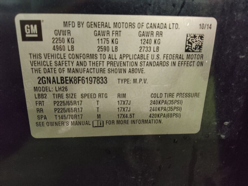 2015 Chevrolet Equinox in Plano, TX 75074 - 18124011 33