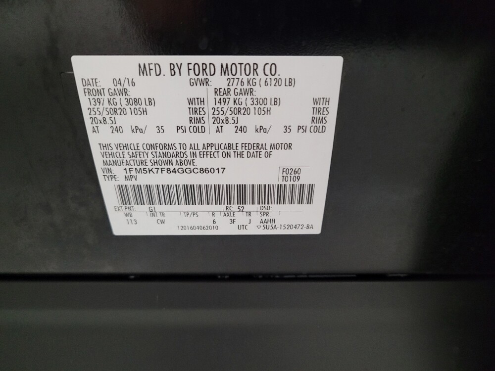 2016 Ford Explorer in Downey, CA 90241 - 18124014 33