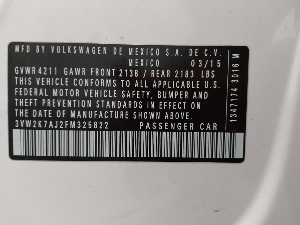 2015 Volkswagen Jetta in Colorado Springs, CO 80909 - 18124021 33