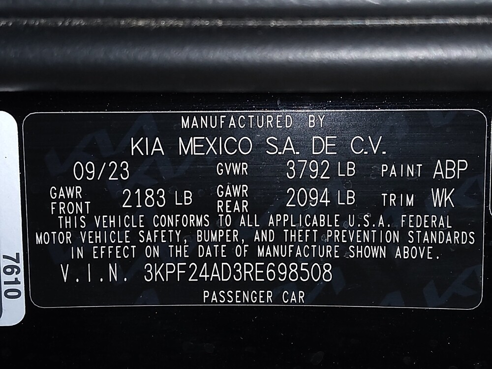 2024 Kia Forte in Ocala, FL 34471 - 18124023 33