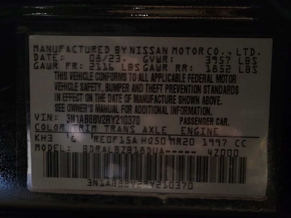 2024 Nissan Sentra in Salem, VA 24153 - 18124026 33