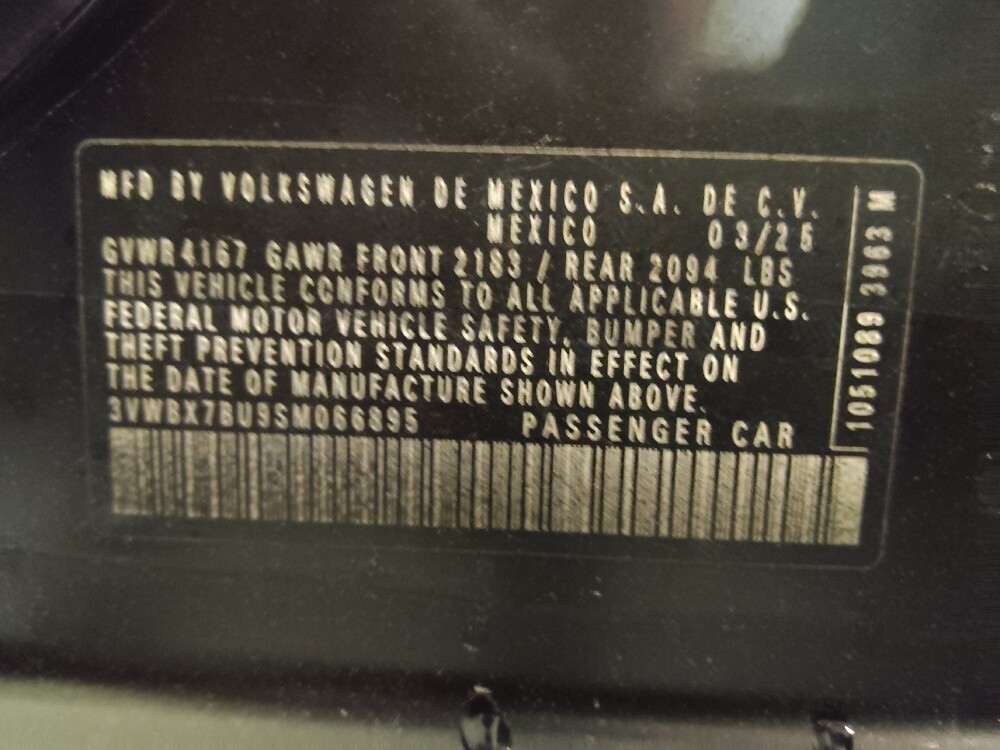 2025 Volkswagen Jetta in Charlotte, NC 28213 - 18124032 33