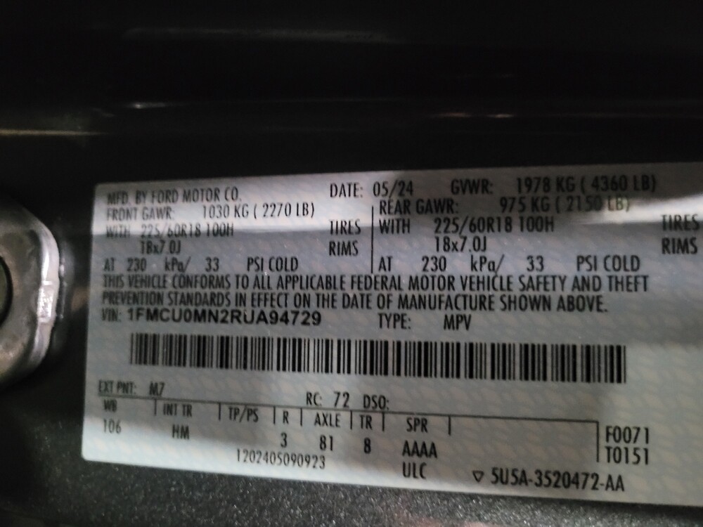 2024 Ford Escape in New Castle, DE 19720 - 18124042 33