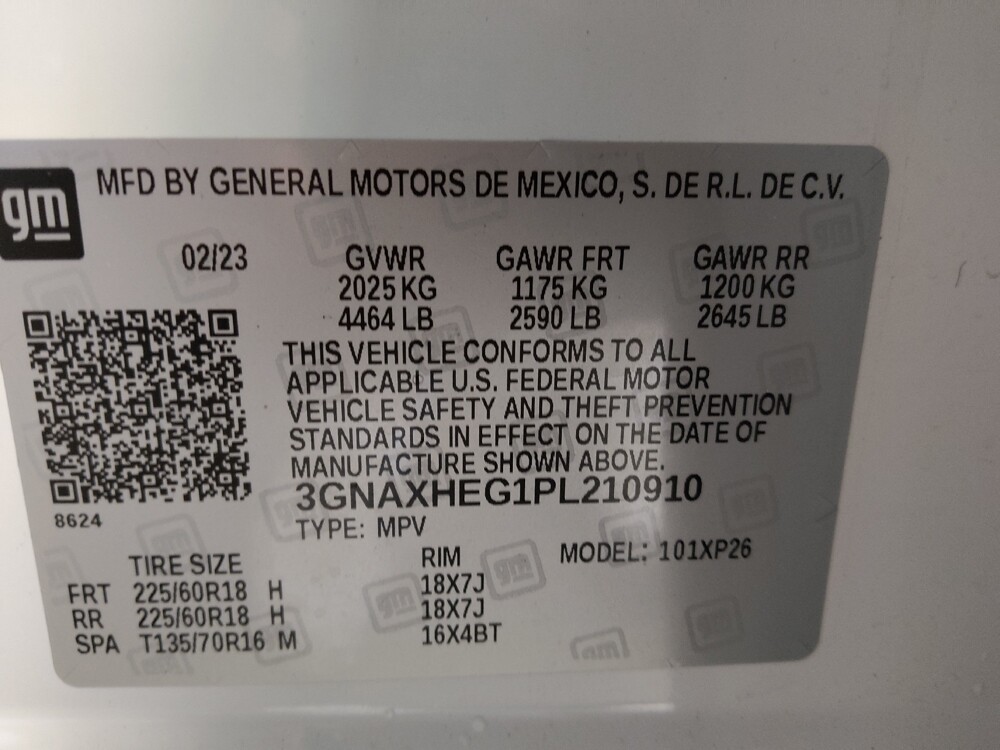 2023 Chevrolet Equinox in Charlotte, NC 28213 - 18124072 33