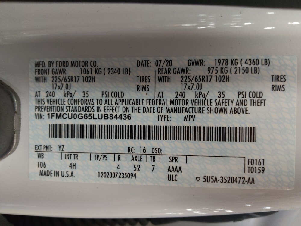 2020 Ford Escape in Plano, TX 75074 - 18124092 33