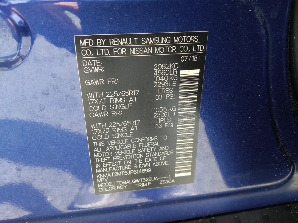 2018 Nissan Rogue in Union City, GA 30291 - 18124104 33