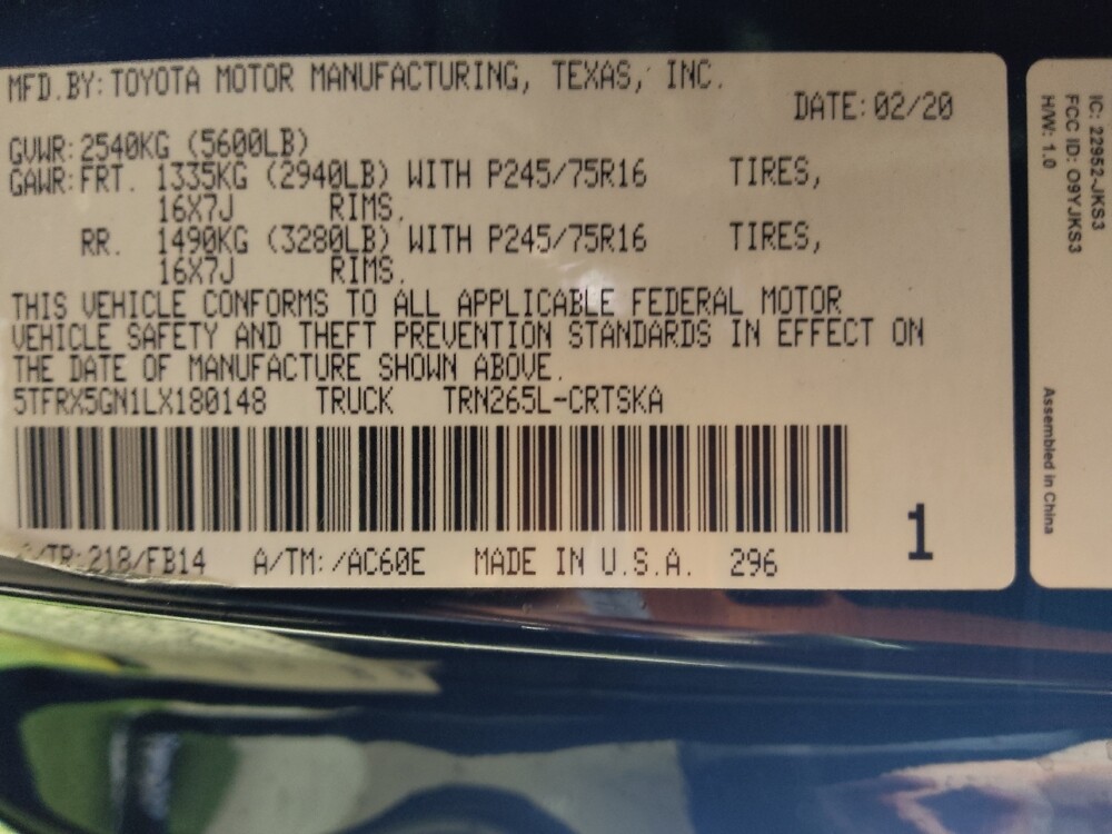 2020 Toyota Tacoma in Tucson, AZ 85705 - 18124126 33