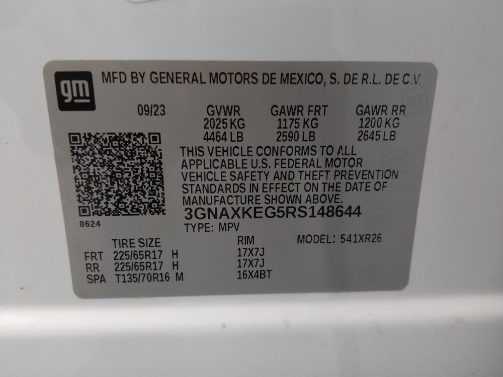 2024 Chevrolet Equinox in Wichita, KS 67207 - 18124131 33