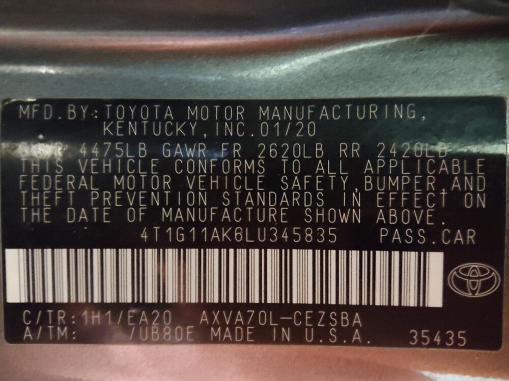 2020 Toyota Camry in Columbia, SC 29210 - 18124151 33