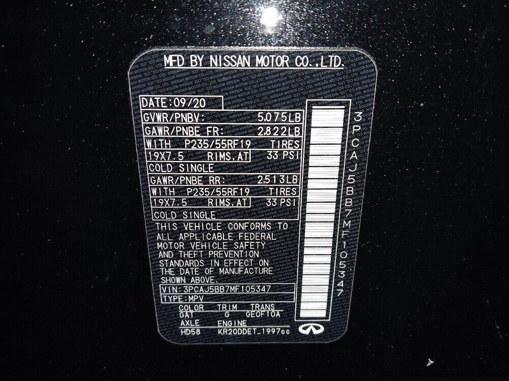 2021 INFINITI QX50 in Jacksonville, FL 32210 - 18124156 33