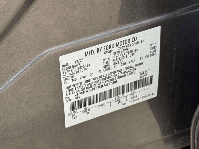 2024 Ford Edge in Winchester, VA 22602 - 18124250 31