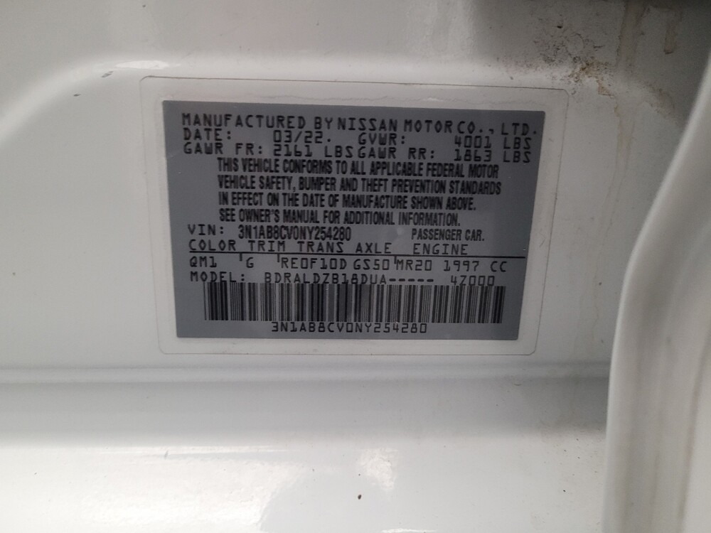 2022 Nissan Sentra in Montclair, CA 91763 - 18124271 33