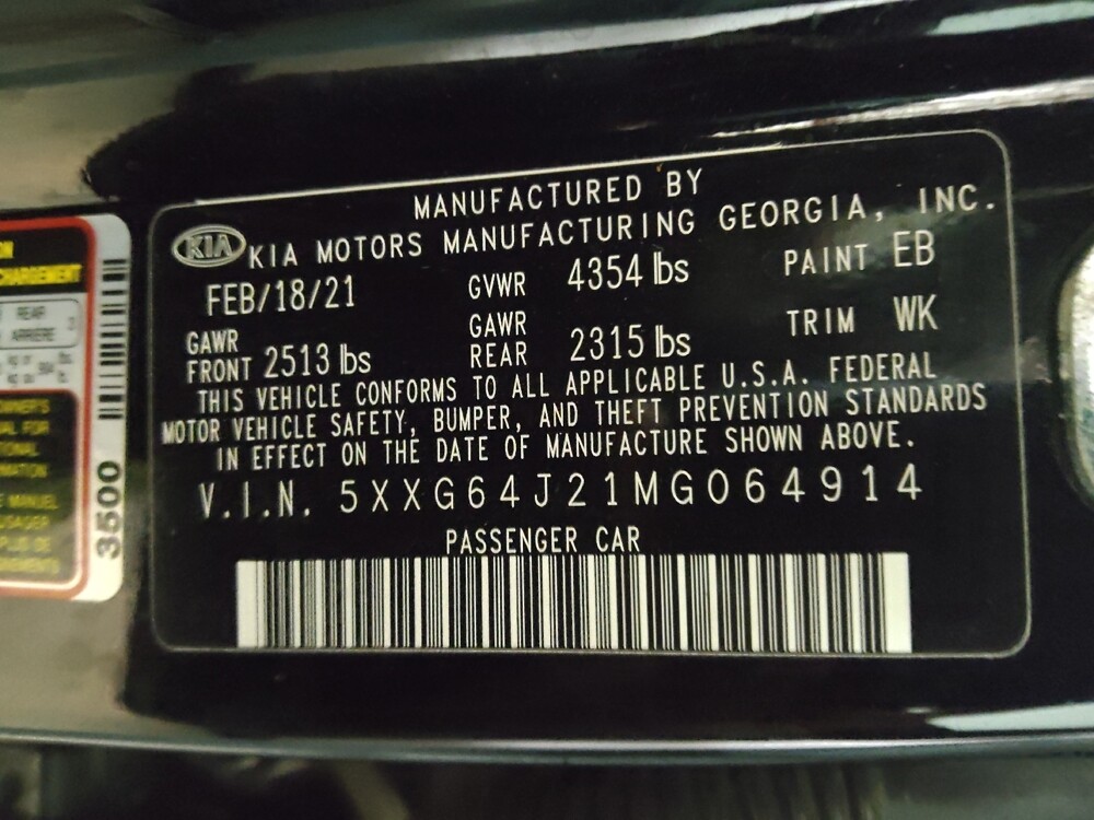 2021 Kia K5 in Union City, GA 30291 - 18124278 33