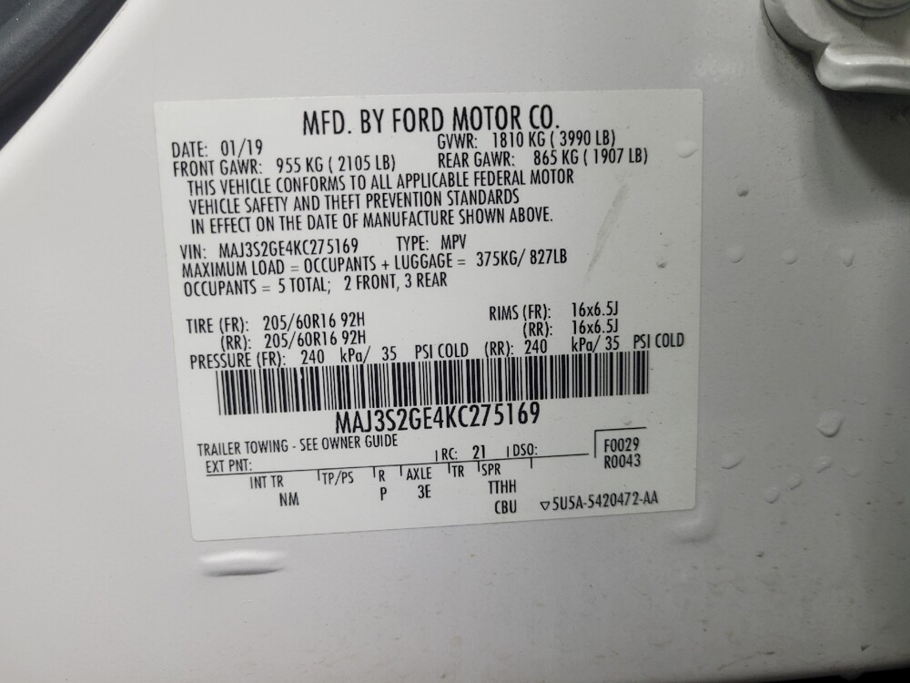 2019 Ford EcoSport in Conyers, GA 30094 - 18124283 33