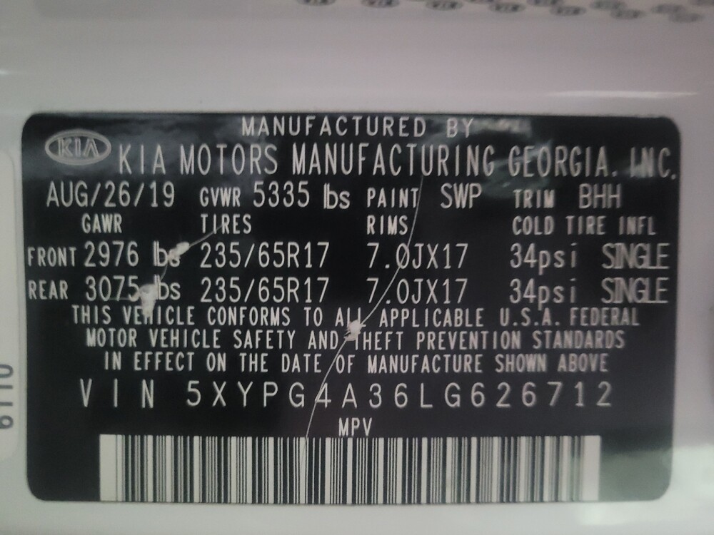 2020 Kia Sorento in Stone Mountain, GA 30083 - 18124296 33