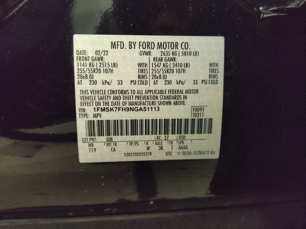 2022 Ford Explorer in Birmingham, AL 35215 - 18124302 33