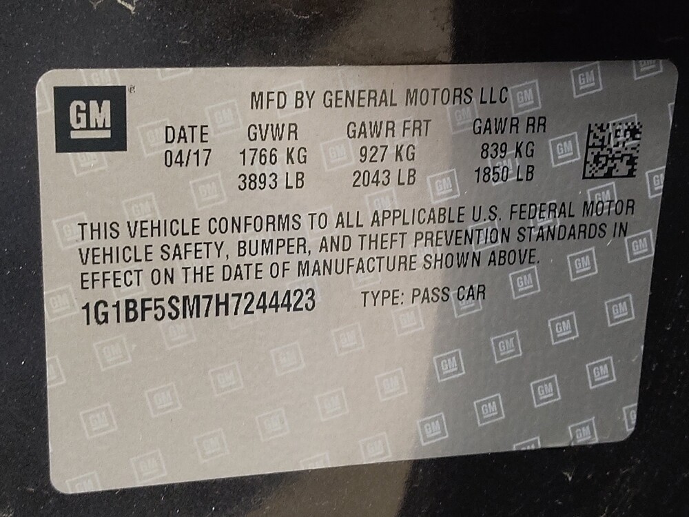 2017 Chevrolet Cruze in Tulsa, OK 74145 - 18124303 33