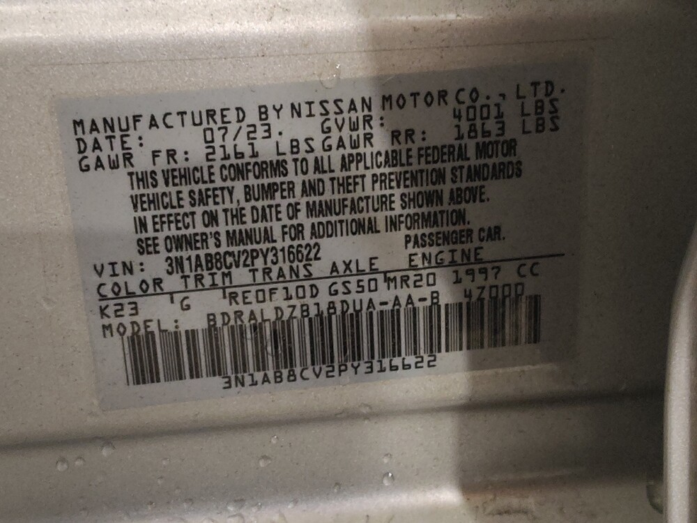 2023 Nissan Sentra in Lubbock, TX 79424 - 18124305 33