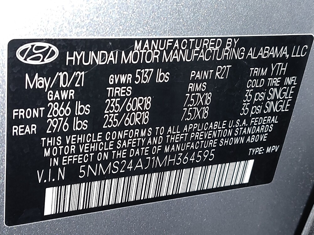 2021 Hyundai Santa Fe in Tulsa, OK 74145 - 18124308 33