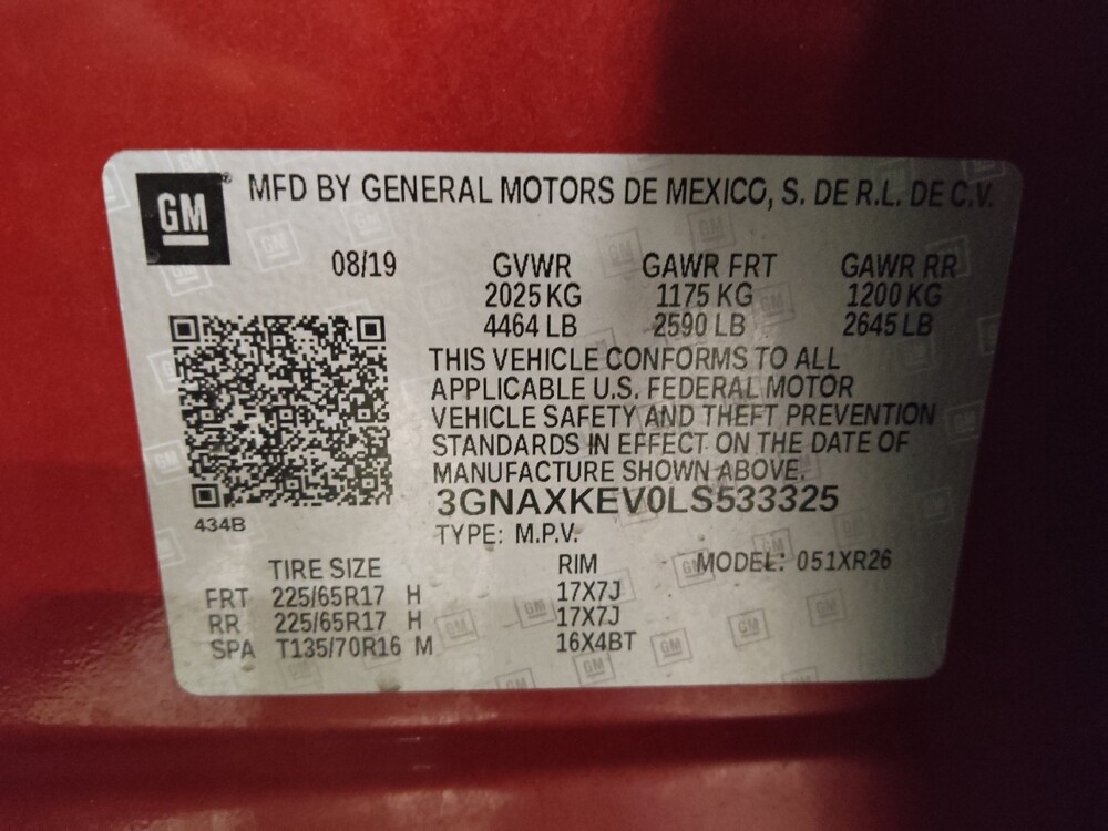 2020 Chevrolet Equinox in Lubbock, TX 79424 - 18124312 33