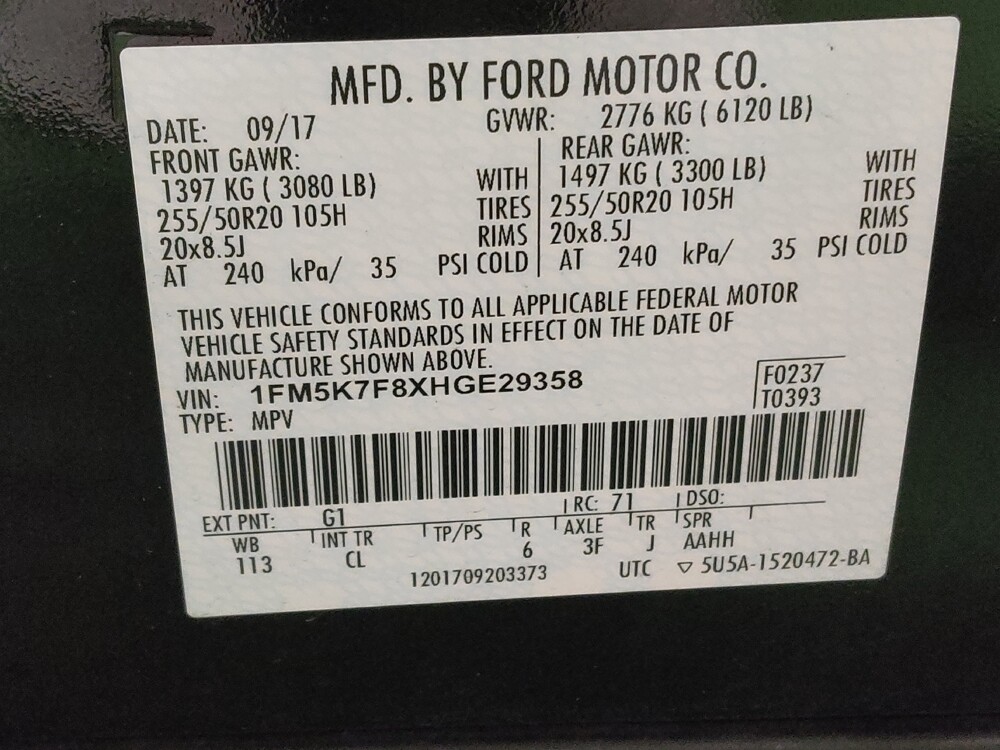 2017 Ford Explorer in Tulsa, OK 74145 - 18124315 33