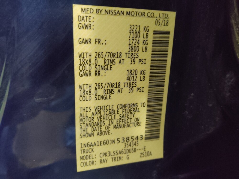 2018 Nissan Titan in Fort Worth, TX 76116 - 18124319 33