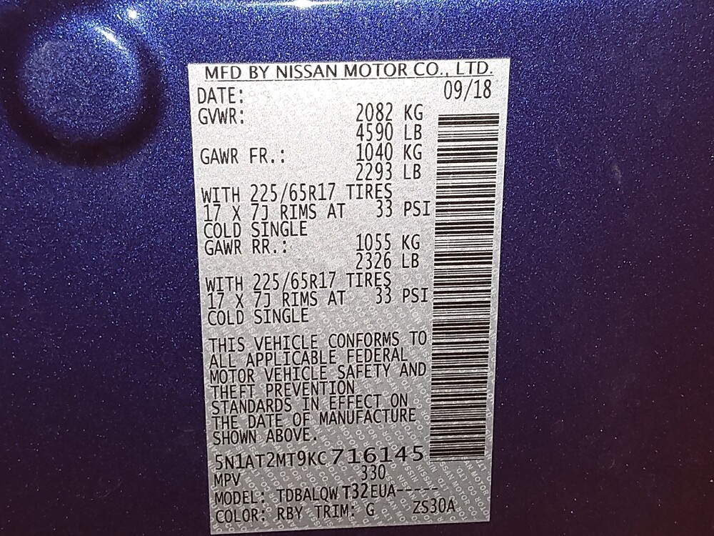 2019 Nissan Rogue in Arlington, TX 76011 - 18124324 33