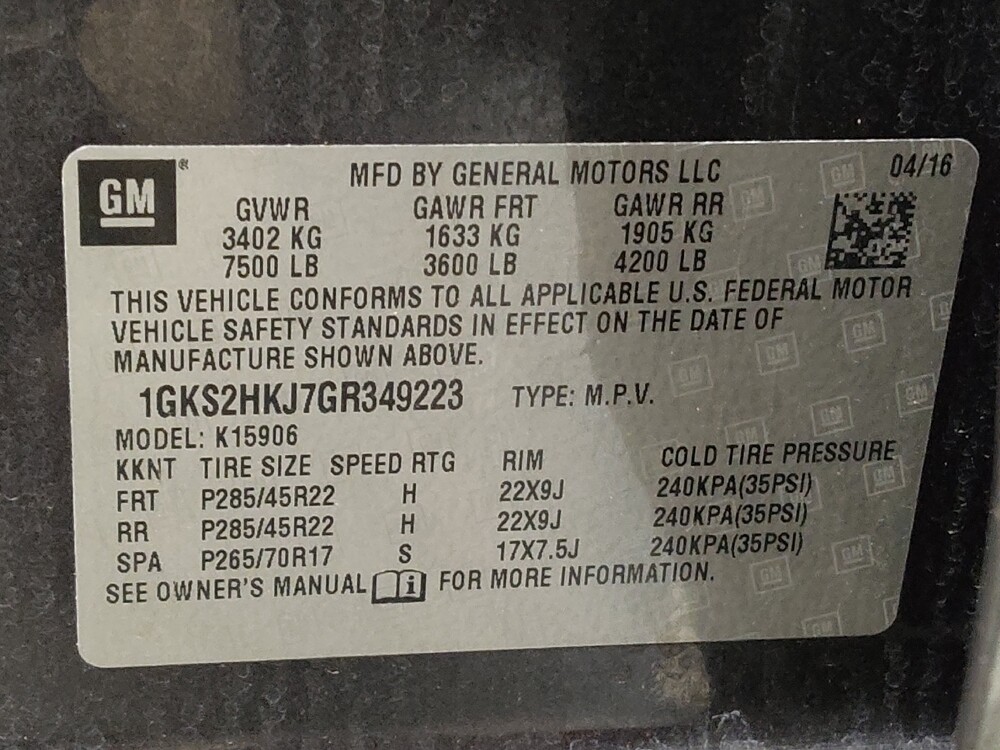 2016 GMC Yukon XL in Lubbock, TX 79424 - 18124328 33