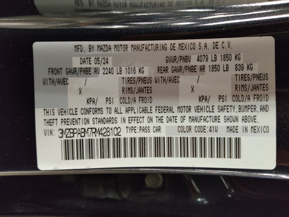 2024 MAZDA MAZDA3 in Lewisville, TX 75067 - 18124330 33