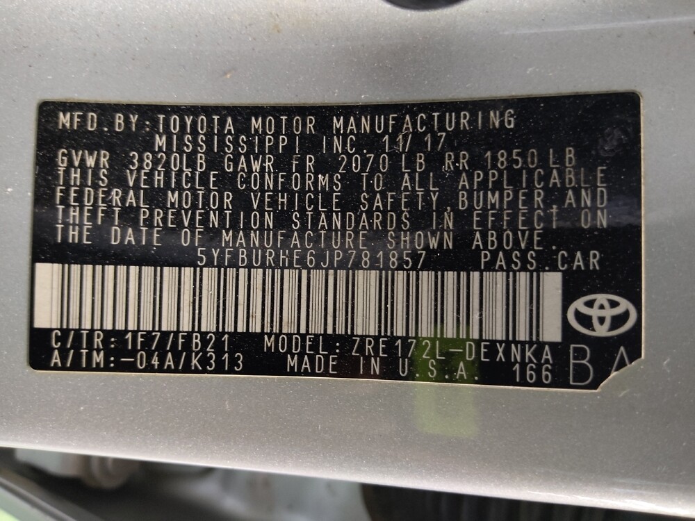 2018 Toyota Corolla in Clearwater, FL 33764 - 18124340 33