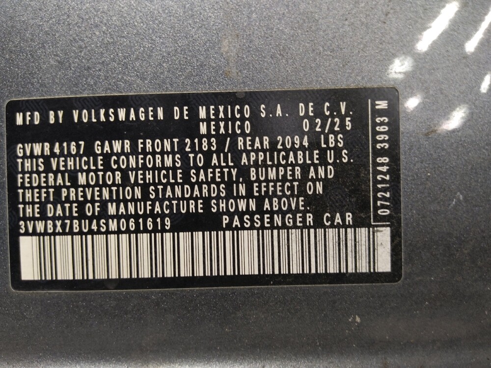 2025 Volkswagen Jetta in Augusta, GA 30907 - 18124345 33