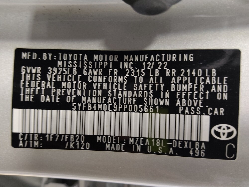 2023 Toyota Corolla in Augusta, GA 30907 - 18124347 33