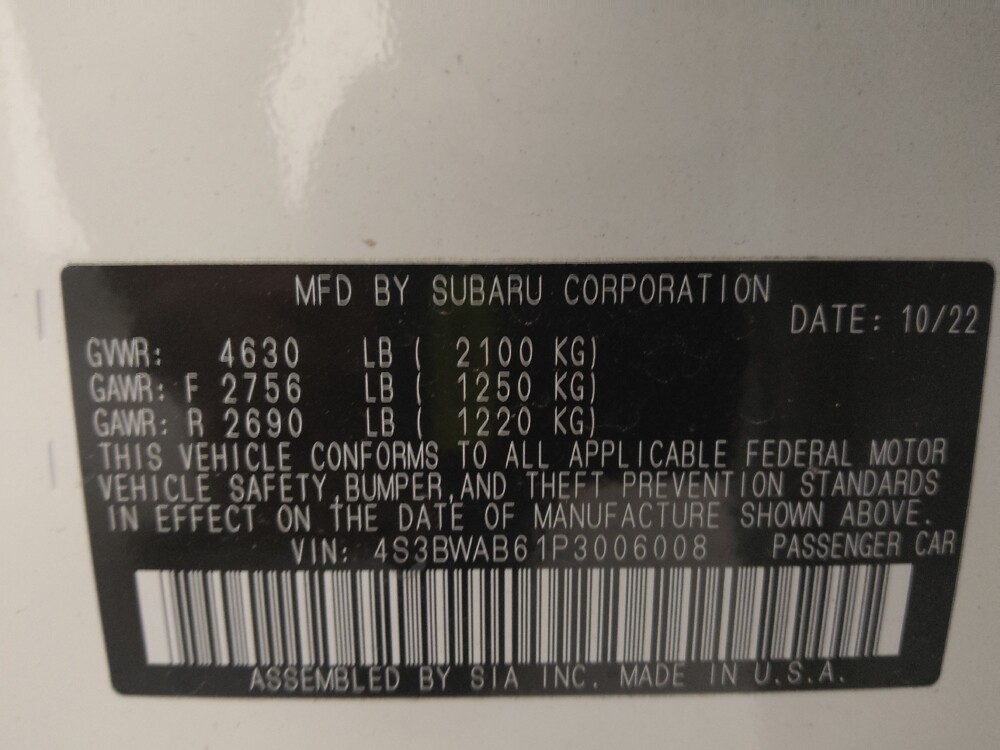 2023 Subaru Legacy in Tampa, FL 33619 - 18124354 33